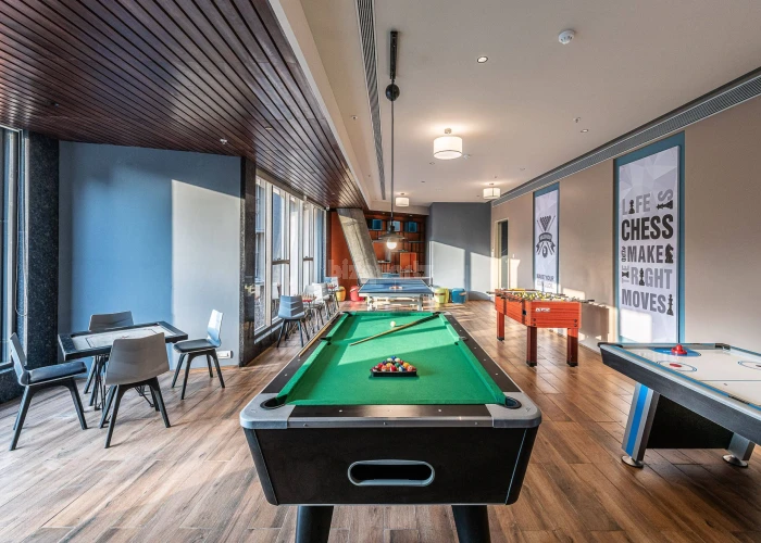 BILLARD AND GAME ZONE WITH CAFETERIA FOR SALE IN Al BUSTAN -AJMAN!!!! BUSINESS FOR SALE!!!!