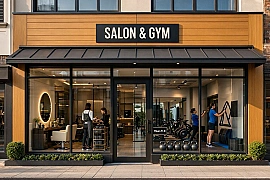 🏋️‍♂️💈 GYM + GENTS SALON BUSINESS FOR SALE IN INTERNATIONAL CITY, DUBAI