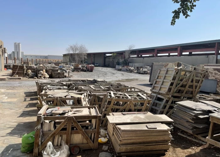 Licensed Marble factory 59829 sqft with lease for 84 years at 60000 dhs rent yearly for 2.75 million dollars