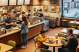 🌯 FAST FOOD OUTLET FOR SALE IN SILICON CENTRAL MALL, DUBAI