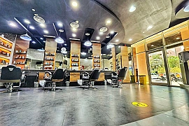Running Gents Barbershop in Discovery Gardens, Dubai For sale