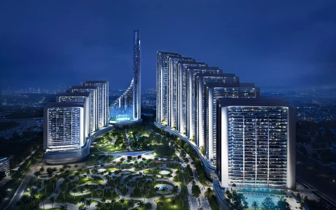 MERCEDES-BENZ PLACES | BINGHATTI CITY | THE WORLD’S FIRST MERCEDES-BENZ BRANDED CITY | VISION MERCEDES MAYBACH 6 - TOWERS 4 &amp; 5