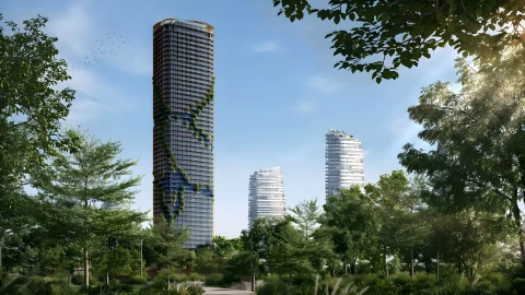 KANYON BY BEYOND | Sculpted Waterfront Residences in Dubai Maritime City