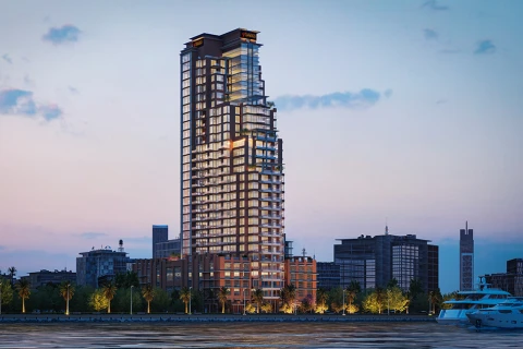 RIVA RESIDENCE | LUXURY WATERFRONT LIVING WITH PANORAMIC SEA AND SKYLINE VIEWS