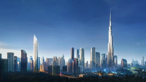 ICONIC LUXURY LIVING AT BINGHATTI SKYBLADE | 3-BEDROOM RESIDENCE WITH BURJ KHALIFA &amp; SKYLINE VIEWS
