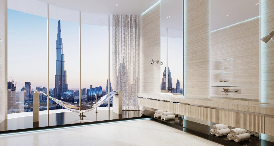 MERCEDES-BENZ PLACES BY BINGHATTI | 4-BEDROOM PENTHOUSE UNIT FOR SALE | BURJ KHALIFA – DOWNTOWN DUBAI